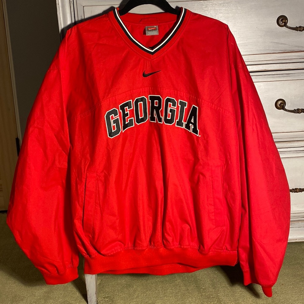 Vintage Georgia Bulldogs windbreaker